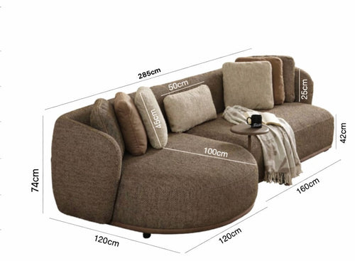 Canapea MATIZ VISION 4 locuri 285 cm 