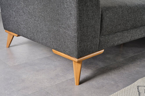 Colțar Extensibil NESTA 3+1 locuri cu șezlong  258 x 162 cm - Maroom