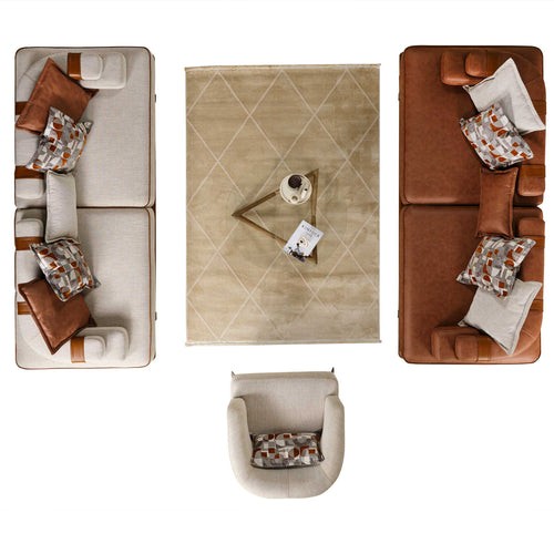 Canapea extensibilă ROMA 3 locuri 245 cm, Opțiuni culoare