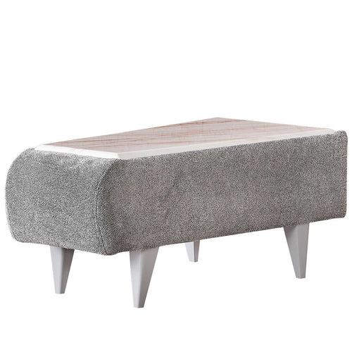 Canapea  modulară OTTO cu modul măsuță 285 cm - Maroom