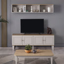 Raft de perete BRENNA 3 rafturi 180 cm - Maroom