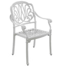 Scaun exterior stivuibil alb CAPRI, design ergonomic și rezistent, ideal pentru terase, grădini, cafenele și restaurante. Material durabil, protecție UV, ușor de depozitat."