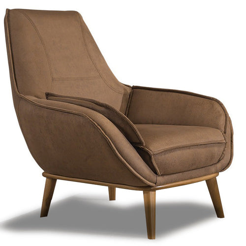 Fotoliu META 90 cm, Lemn masiv - Maroom