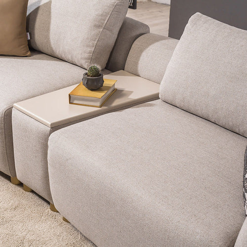 Canapea modulară RUBATO cu modul măsuța 284 cm, Opțiuni culoare