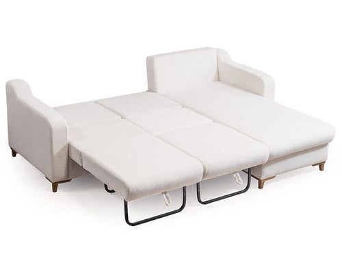 Colțar Extensibil ALENYA cu depozitare 250 x 200 cm