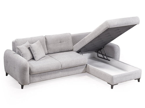 Colțar Extensibil MERLIN cu depozitare 260 x 210 cm