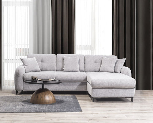 Colțar Extensibil MERLIN cu depozitare 260 x 210 cm