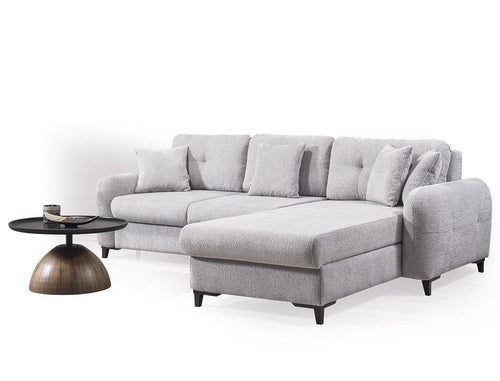 Colțar Extensibil MERLIN cu depozitare 260 x 210 cm