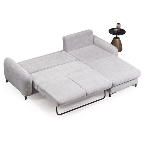 Colțar Extensibil MERLIN cu depozitare 260 x 210 cm