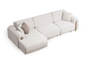Colțar Extensibil cu depozitare 3+1 locuri PERLA 240 x 140 cm, Opțiuni culoare