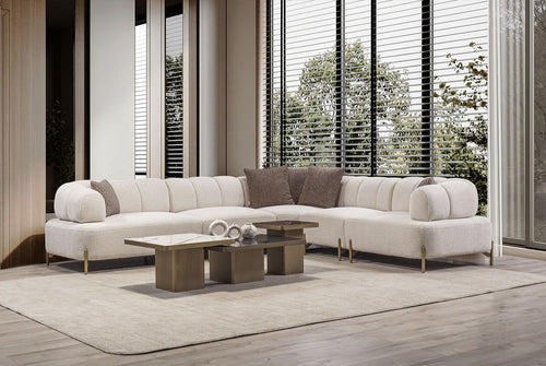 Colțar Extensibil 3+2 locuri AVVA, 330 x 290 cm