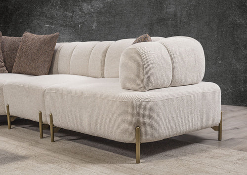 Colțar Extensibil 3+2 locuri AVVA, 330 x 290 cm