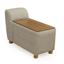 Colțar modulară RUBATO cu modul măsuța 375 x 325 cm, Opțiuni culoare