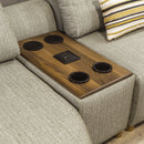 Colțar modulară RUBATO cu modul măsuța 375 x 325 cm, Opțiuni culoare