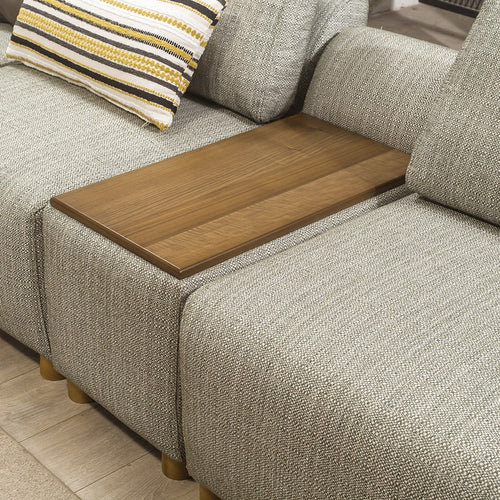 Colțar modulară RUBATO cu modul măsuța 375 x 325 cm, Opțiuni culoare