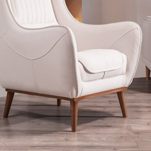 Fotoliu MAGNUM 82 cm, material: Catifea, picioarelor: Metal sau lemn  , detalie