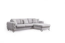 Colțar Extensibil VILLA cu șezlong și depozitare 265 x 200 cm, Opțiuni culoare