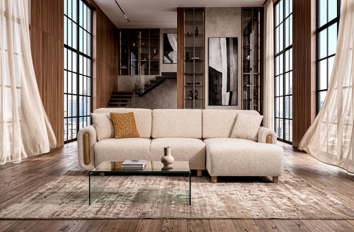 Colțar Extensibil cu depozitare 3+1 locuri PERLA 240 x 140 cm, Opțiuni culoare