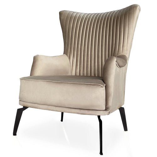 Fotoliu BUTTERFLY, material:Catifea,  picioarelor: Metal