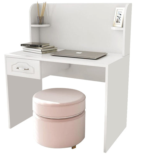 Birou AMELIA 1 ușa 2 rafturi 1 sertar 100 x 50 cm - Maroom