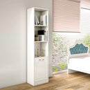 Bibliotecă AMELIA 1 ușa 3 rafturi 45 x 173 cm - Maroom