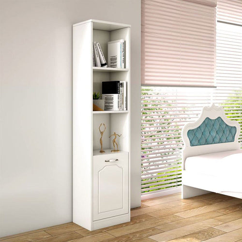 Bibliotecă AMELIA 1 ușa 3 rafturi 45 x 173 cm - Maroom