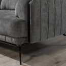 Canapea extensibilă 3 locuri PIANIST 227 cm, material:  țesătură, picioarelor;Metal, din sus