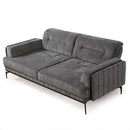 Canapea extensibilă 3 locuri PIANIST 227 cm, material:  țesătură, picioarelor;Metal, detalie extensibila