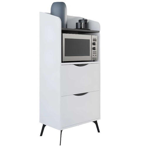 Comodă NELL 2 rafturi 2 sertare 60 x 136 cm, Opțiuni culoare