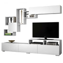 Set comodă TV HILDA 5 uşi 6 rafturi 210 cm, Opțiuni culoare