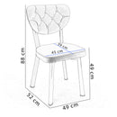 Scaun APPLE, Opțiuni culoare - Maroom