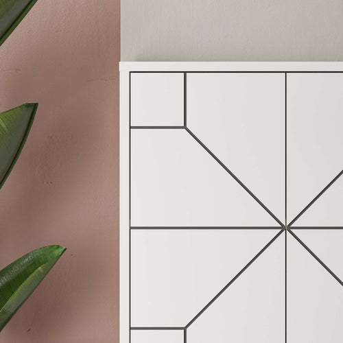 Comodă DORA 4 uși 63 x 136 cm