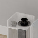 Noptieră EDEN 2 rafturi 25 x 60 cm, Opțiuni culoare