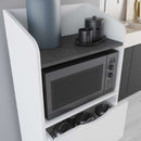 Comodă NELL 2 rafturi 2 sertare 60 x 136 cm, Opțiuni culoare