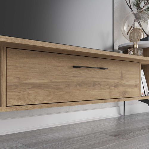 Comodă TV ARIS 3 rafturi 1 ușă 188 cm, Opțiuni culoare