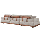 Canapea extensibilă 4 locuri ASTRA 330 cm, Modular 