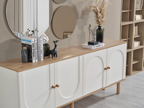 Comodă LAVA 4 uși 200 x 82 cm - Maroom