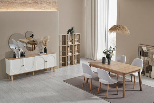 Comodă LAVA 4 uși 200 x 82 cm - Maroom