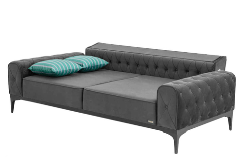 Canapea extensibilă 3 locuri LOTUS 220 cm, Easy clean, Opțiuni culoare