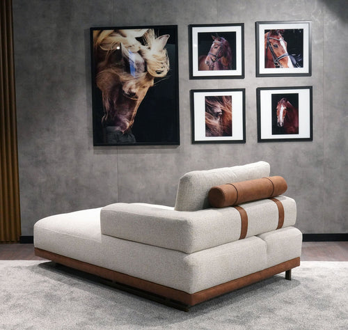 Modul şezlong ASTRA 180 x 115 cm, Opțiuni culoare - Maroom