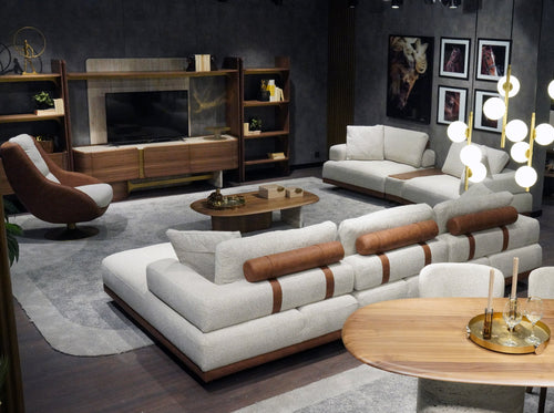 Modul şezlong ASTRA 180 x 115 cm, Opțiuni culoare - Maroom