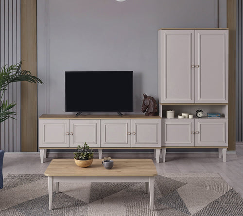 Comodă TV BRENNA 4 uși 180 cm - Maroom