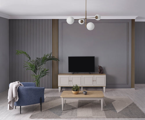 Comodă TV BRENNA 4 uși 180 cm - Maroom