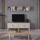 Raft de perete BRENNA 3 rafturi 180 cm - Maroom