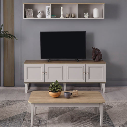 Comodă TV BRENNA 4 uși 180 cm - Maroom