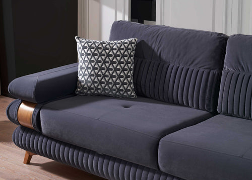 Canapea extensibilă cu depozitare BOWIE - Maroom