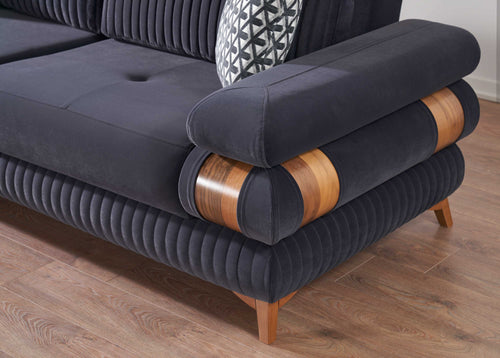 Canapea extensibilă cu depozitare BOWIE - Maroom