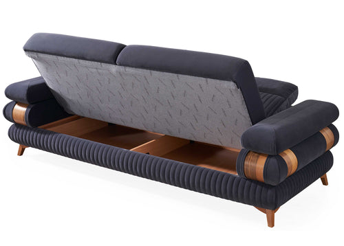 Canapea extensibilă cu depozitare BOWIE - Maroom