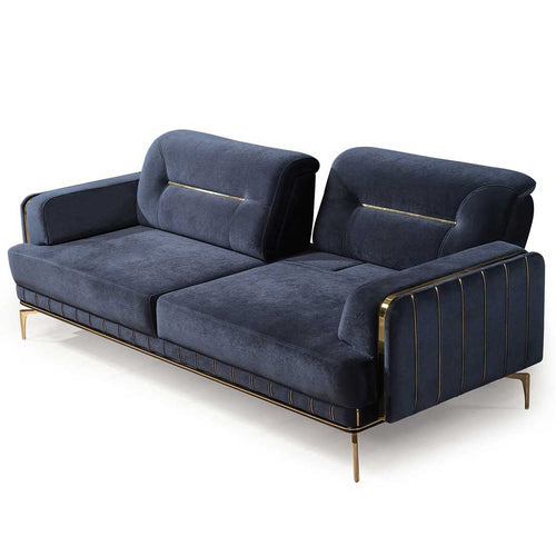 Canapea extensibilă 3 locuri PIANIST 227 cm, material:  țesătură, detalie extensibila