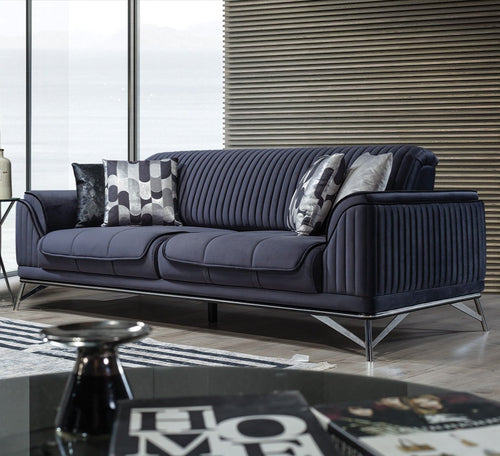 Canapea extensibilă 3 locuri MAGNUM 230 cm, material: Catifea, picioarelor: Metal ,